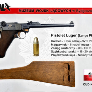 MAGNES - Pistolet Luger (Lange pistole P08)