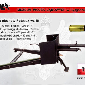 MAGNES - Działko piechoty Puteaux wz. 16
